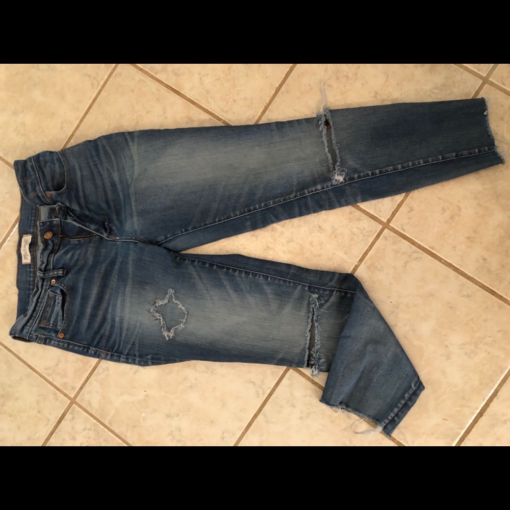 Madewell Boyfriend Skinny Jeans